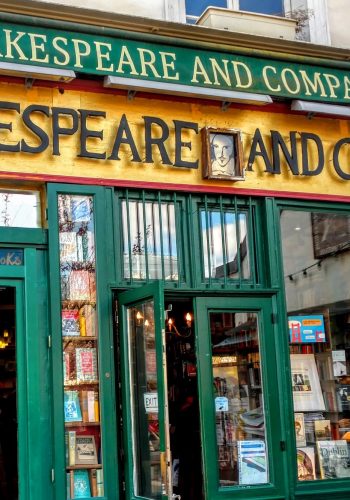 Shakespeare and Company Bookstore in Paris Latin Quarter