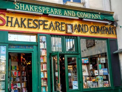 Shakespeare and Company Bookstore in Paris Latin Quarter