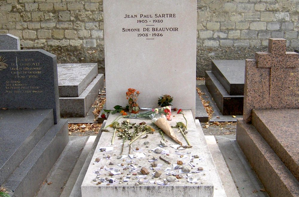 sartre beauvoir grave