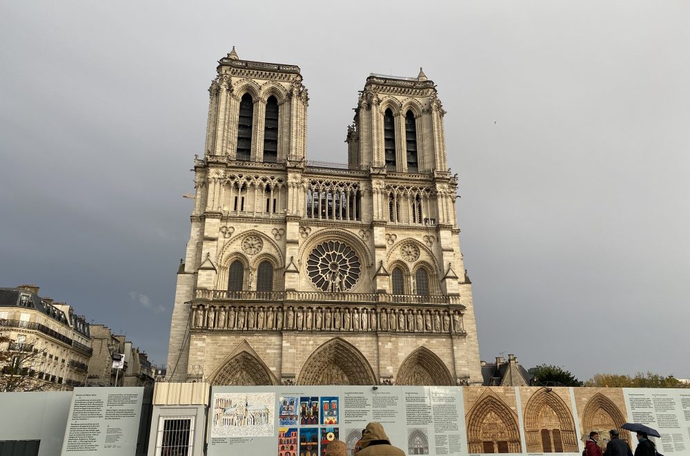 Notre Dame and surrounding wall 1