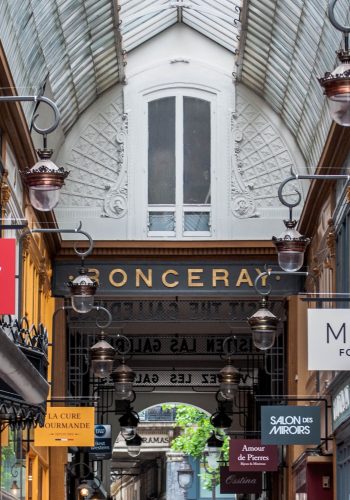 covered passage in paris