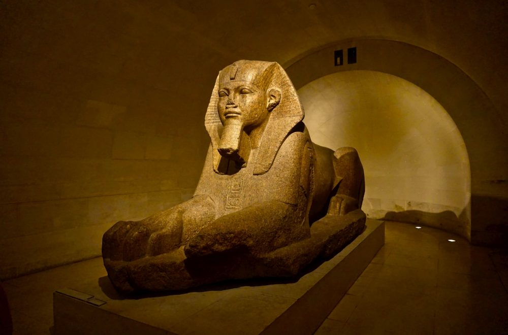 Sphinx of Tanis in Louvre