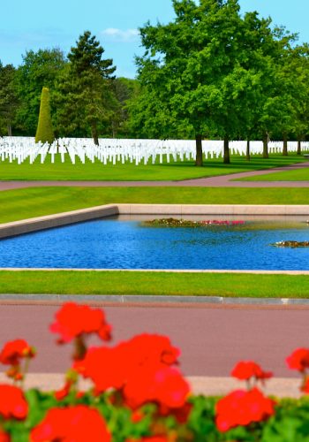 American Cemetery in Normandy, France