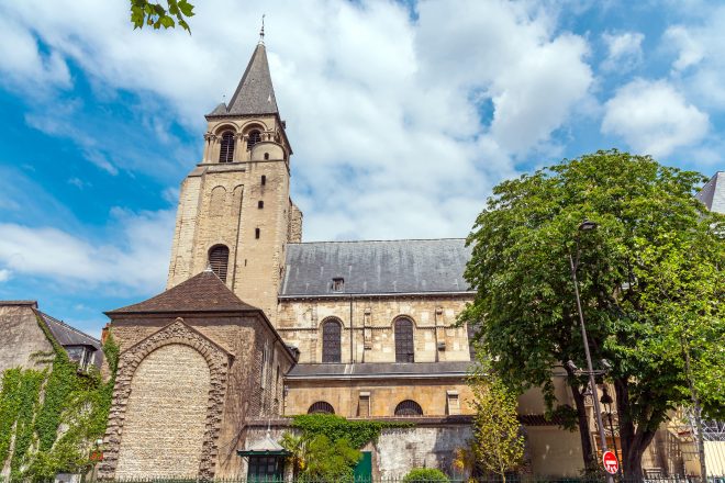 Church of Saint-Germain-des-Pres in Paris-min