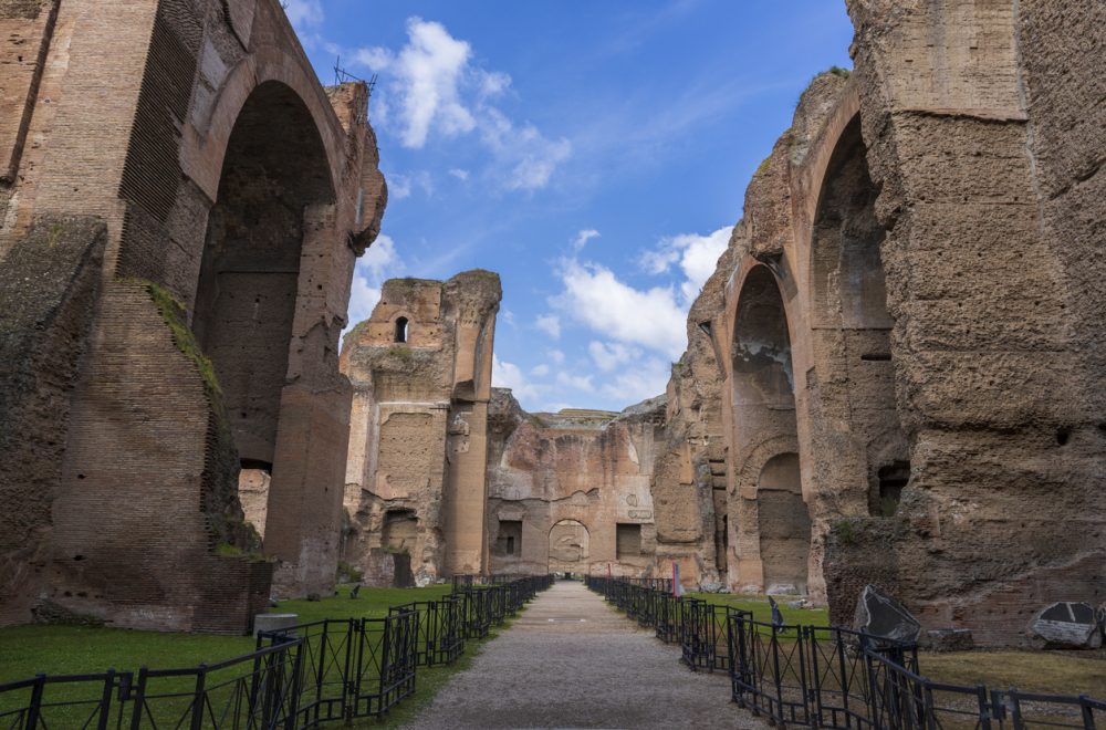 Baths of Caracalla guided tour (Terme di Caracalla) in the historic center of Rome