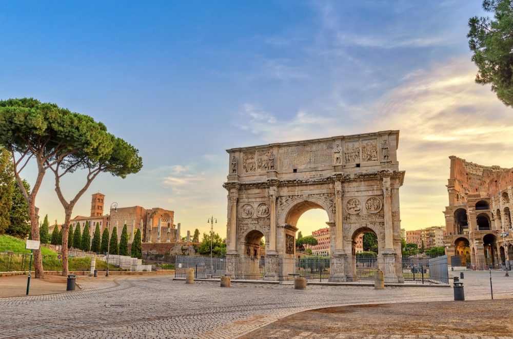 Arch of Constantine in Rome