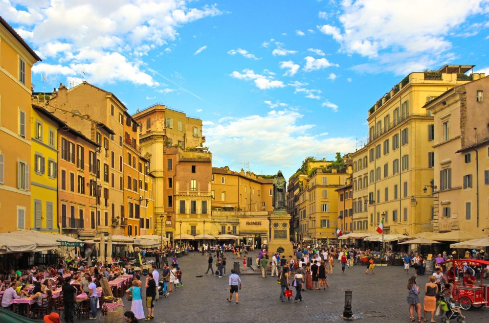 Campo de' Fiori in Rome