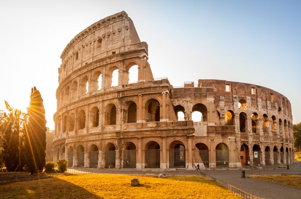 Colosseum from ancient Rome