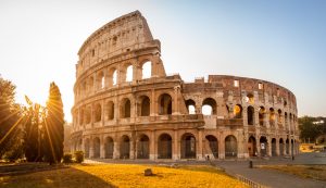 Colosseum from ancient Rome