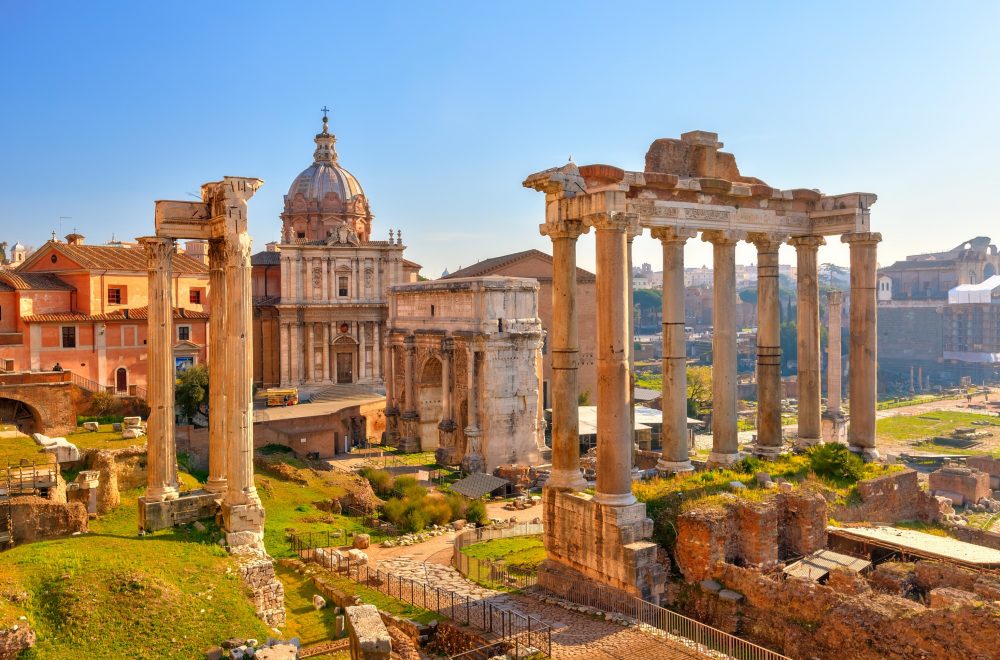 Ruins at the Roman Forum