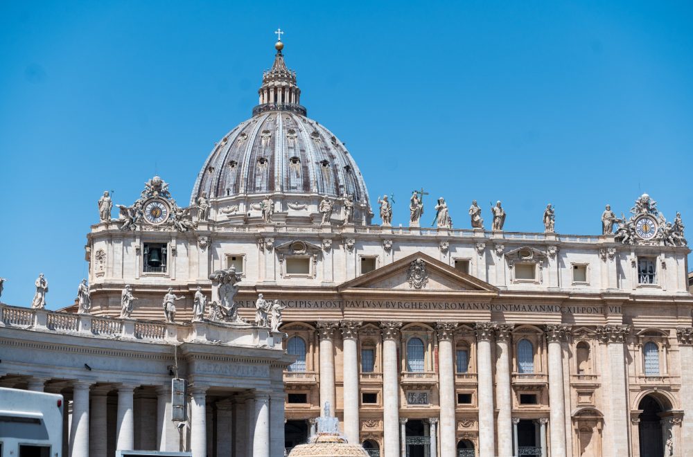 Exterior facade St. Peter’s Basilica and Dome (1) (1)