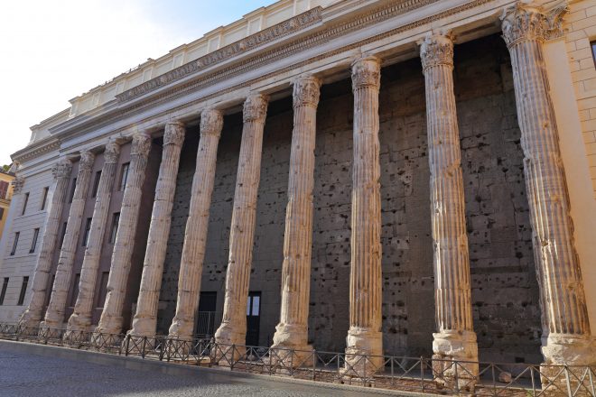 Temple of Hadrian Rome Tour (1)