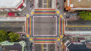 Castro rainbow sidewalks_iStock (1)