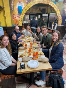Corporate team-building group on food tour in San Francisco