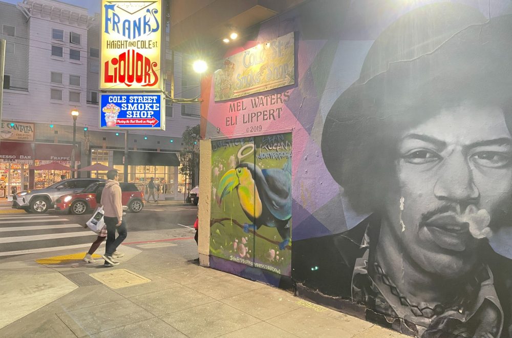 Haight Street Hendrix Mural