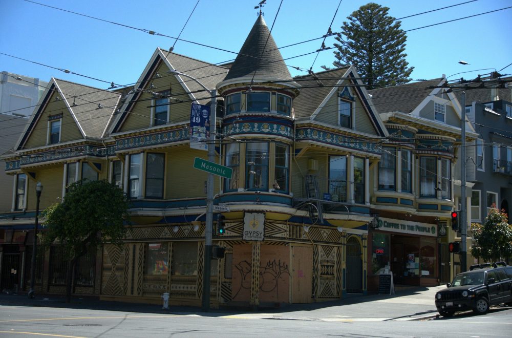 Victorian House on Haight Street SF