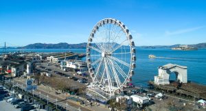 Sky Star observation wheel at Fishermans Wharf