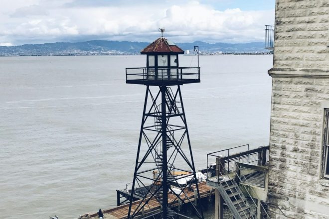 Tower on Alcatraz Island