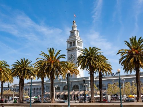 Historic Ferry Building in San Francisco