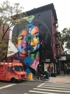 Street art, graffiti, murals