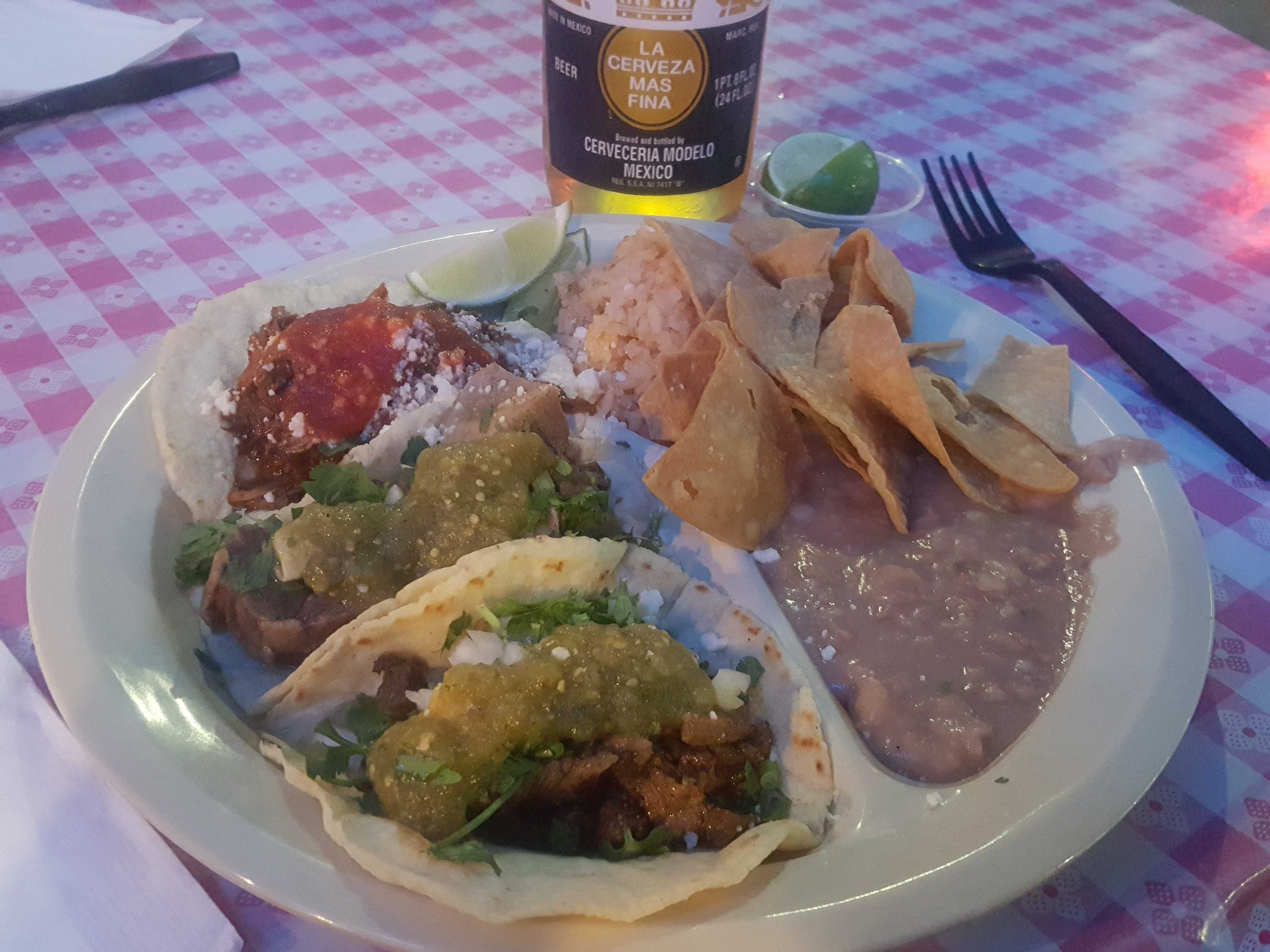 Plate of Tacos