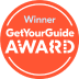 GetYourGuide award badge