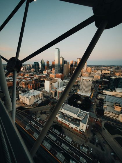 Downtown Dallas seen from Reunion Tower