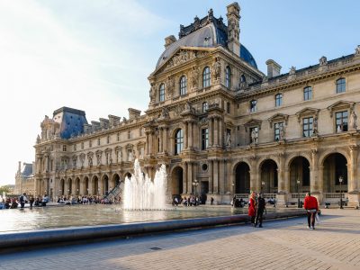 louvre fountains