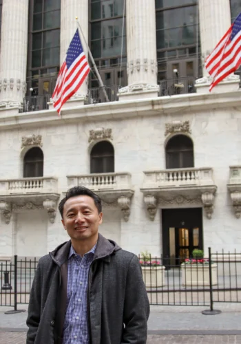 Andrew Luan during Premium Financial Crisis tour in New York City