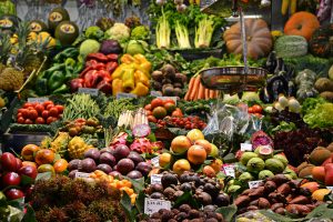 produce at Barcelona Markets and Foodie Experiences
