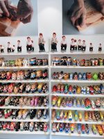 Caganer figurines in Barcelona shop on the Barcelona markets guided tour