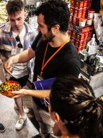 Olive Tasting at La Boqueria