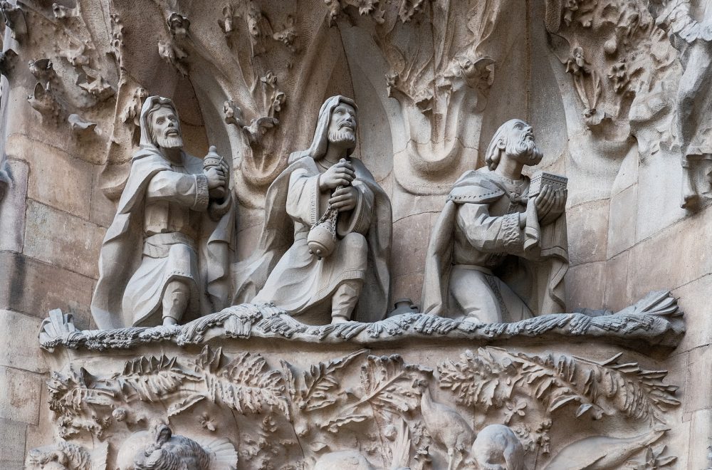 Sagradia Familia sculptural detail