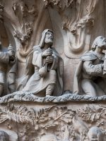 Sagradia Familia sculptural detail