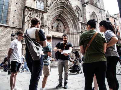 Showing Santa Maria del Mar on Ancient markets tour