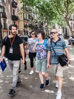 Strolling Passeig del Born on Ancient markets tour