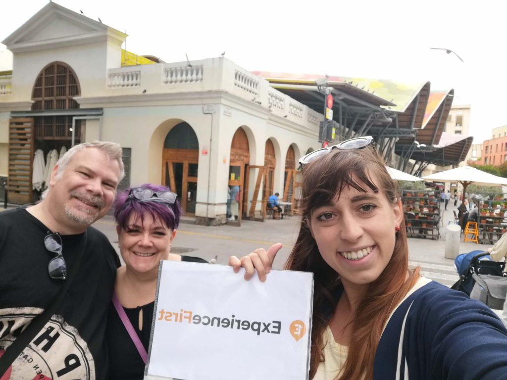 Group photo Barcelona Tour on 8 October 2021 with Cristina
