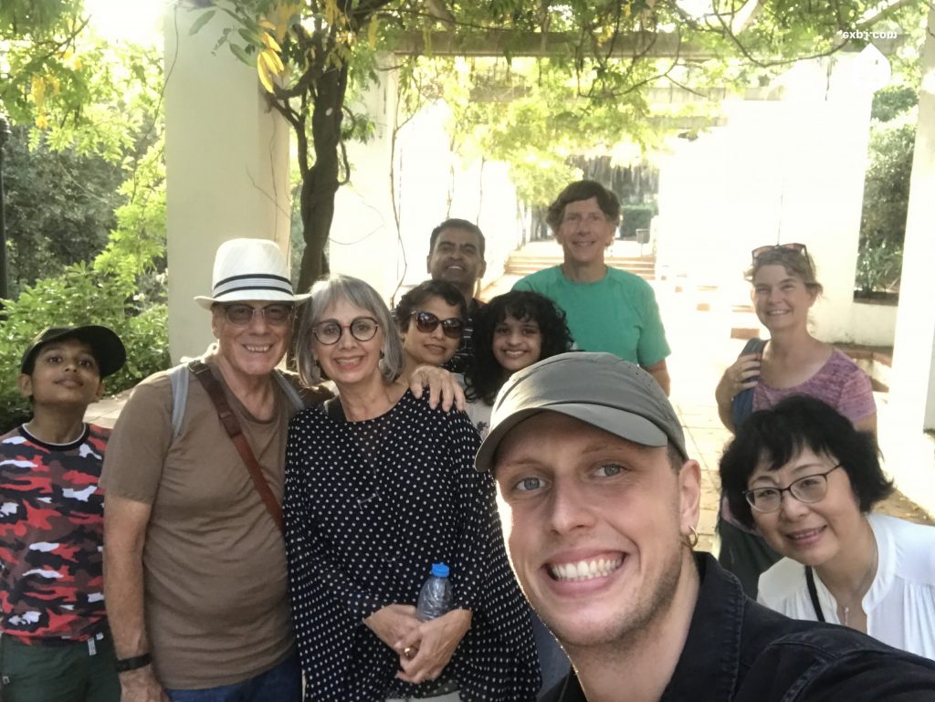 Group photo Montjuic Tour on 26 October 2022 with Eoghan