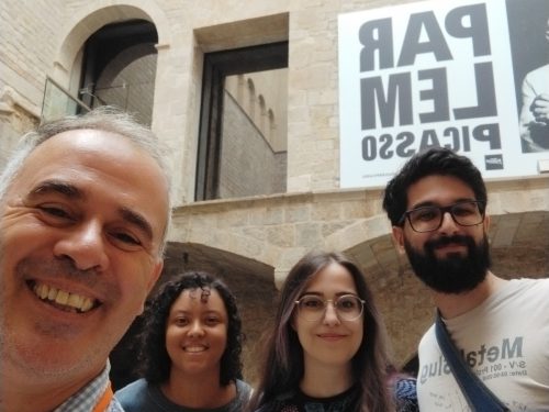 Picasso in Barcelona Walking Tour on Sep 12, 2023 with Patricio