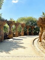 Walking path through Park Güell guided tour