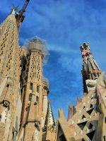 sagrada familia virgin mary tower