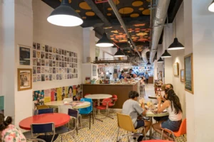 Inside Mescladís kitchen during cooking class in Barcelona