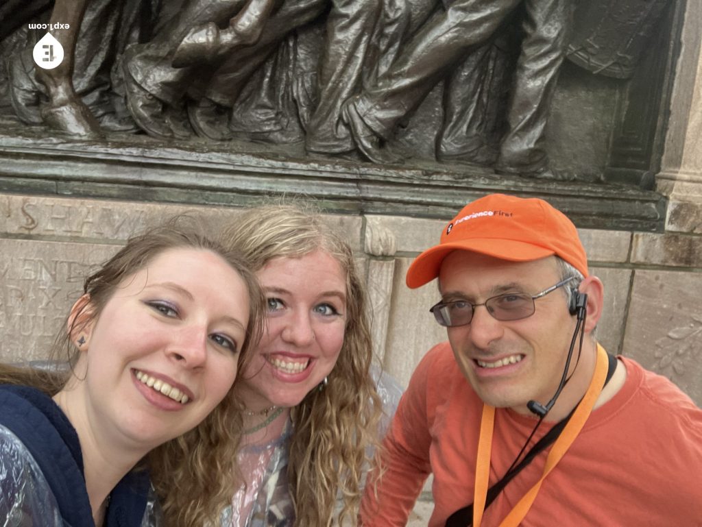 Group photo Haunted Boston Walking Tour on 2 May 2023 with Ben