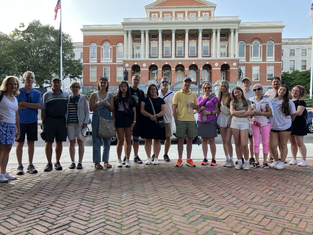 Group photo Haunted Boston Walking Tour on Jul 20, 2023 with Ben