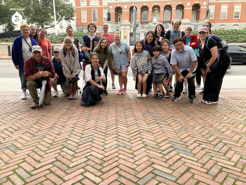 Group photo Haunted Boston Walking Tour on Aug 18, 2023 with Ben