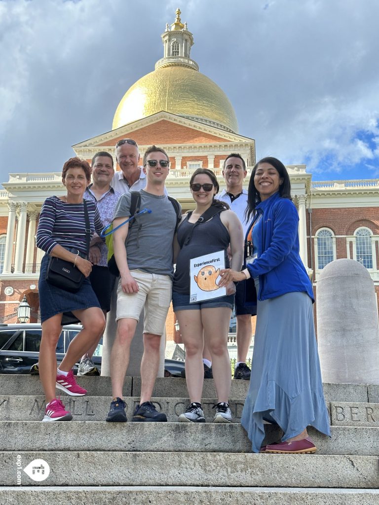 Group photo Haunted Boston Walking Tour on Aug 30, 2023 with Amber