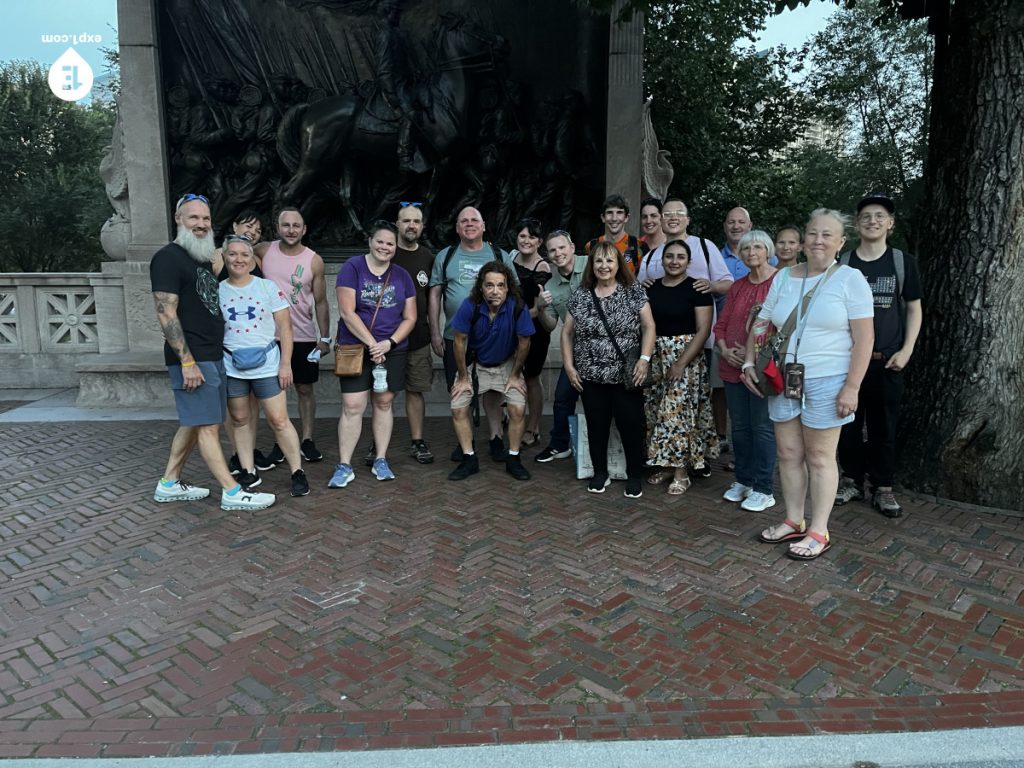 Group photo Haunted Boston Walking Tour on Sep 7, 2023 with Paul