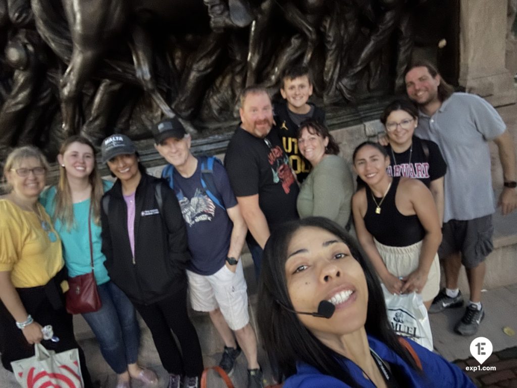 Group photo Haunted Boston Walking Tour on Sep 12, 2023 with Amber