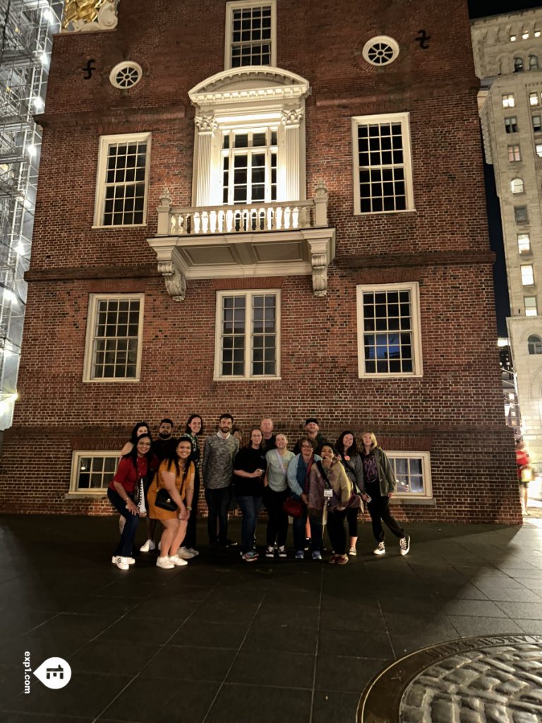 Group photo Haunted Boston Walking Tour on Oct 5, 2023 with Amber