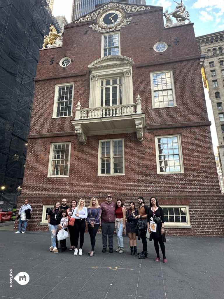 Group photo Haunted Boston Walking Tour on Oct 27, 2023 with Amber